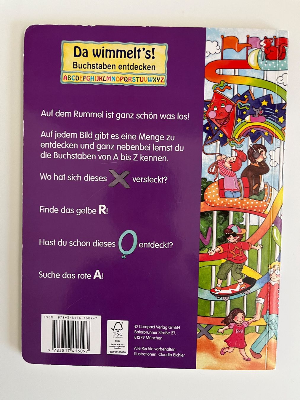 Libri: Wimmelbuch Buchstaben entdecken – Usato da Meilen venduto da Exclusive00 4