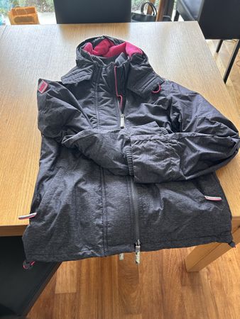 Superdry Winterkacke - dunkelgra, Gr. M
