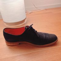 Manfield Derby Marine Blue - Schuhe | Shoes | Chaussures