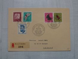 Pro Juventute FDC 1953, echt gelaufen