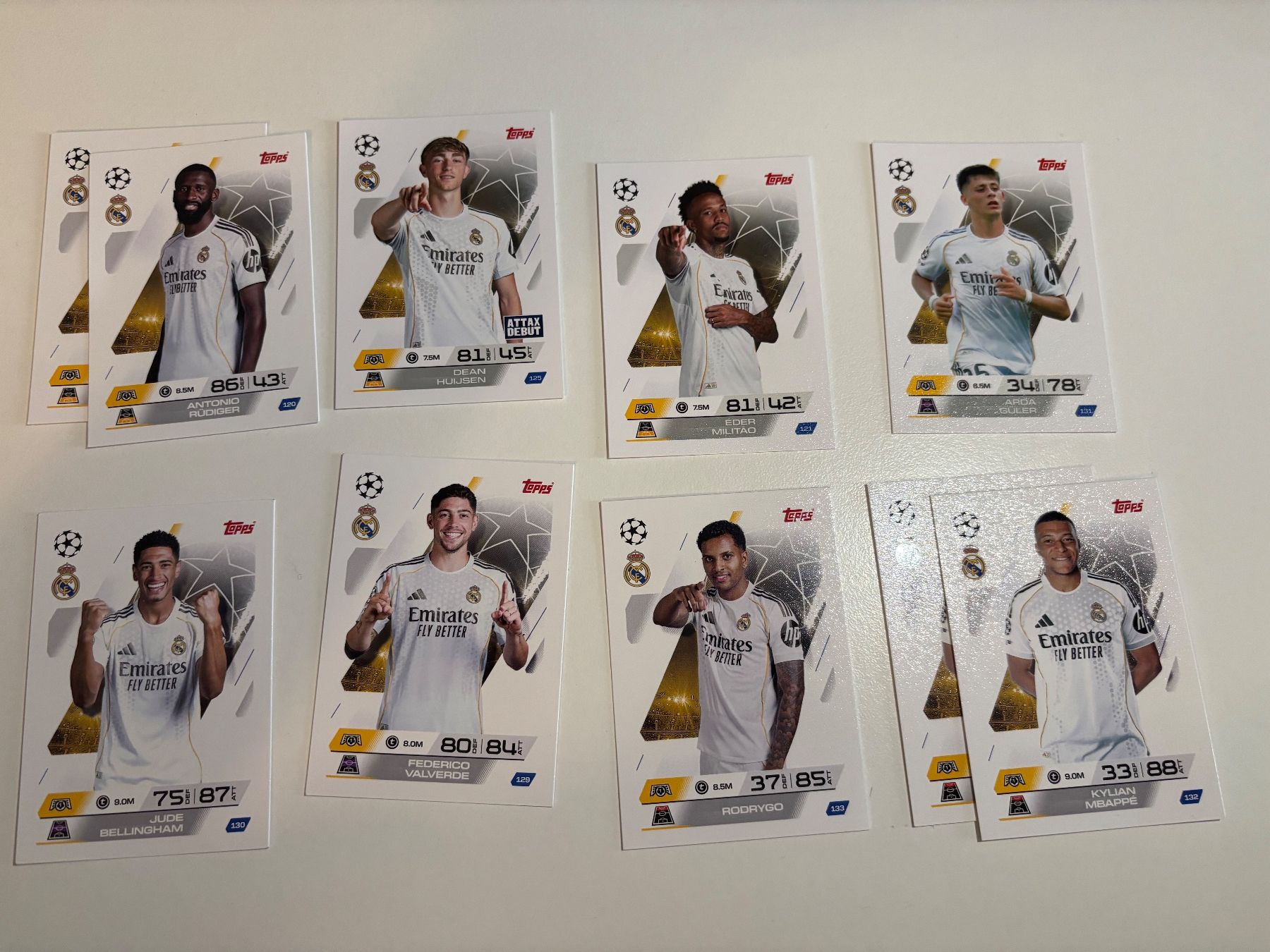 Topps Sammelbilder & Trading cards: topps match attax 25 26 - Real Madrid – Gebraucht aus Bern von 81guggi