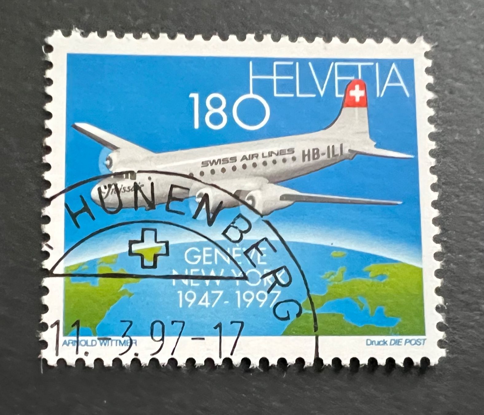 Tutti i francobolli: CH-Marken gestempelt 1997 – Nuovo (secondo la descrizione) da Hünenberg See venduto da wer_5286
