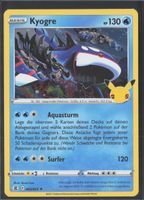 POKÉMON / Kyogre / Celebrations 🇩🇪