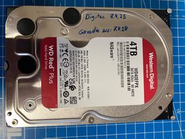 Harddisk WD 4TB (mit Garantie Digitec)