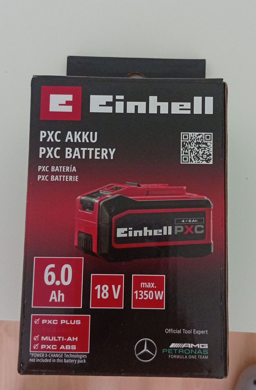 Einhell Caricatori & Batterie: Einhell PXC Battery 18V 6.0Ah NEW – Nuovo e nell'imballaggio originale da wattwil venduto da pel_qh26