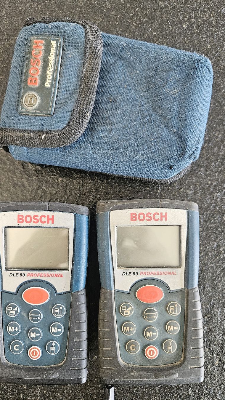 Bosch Messen: 2x Bosch DLE 50 Professional Laser Measure Meter UNGETESTED – Defekt aus Sachseln von laz_65cg 2