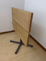 Klapptisch TISCH Esstisch Garten 92x67x72 BUCHE gedämpft CH