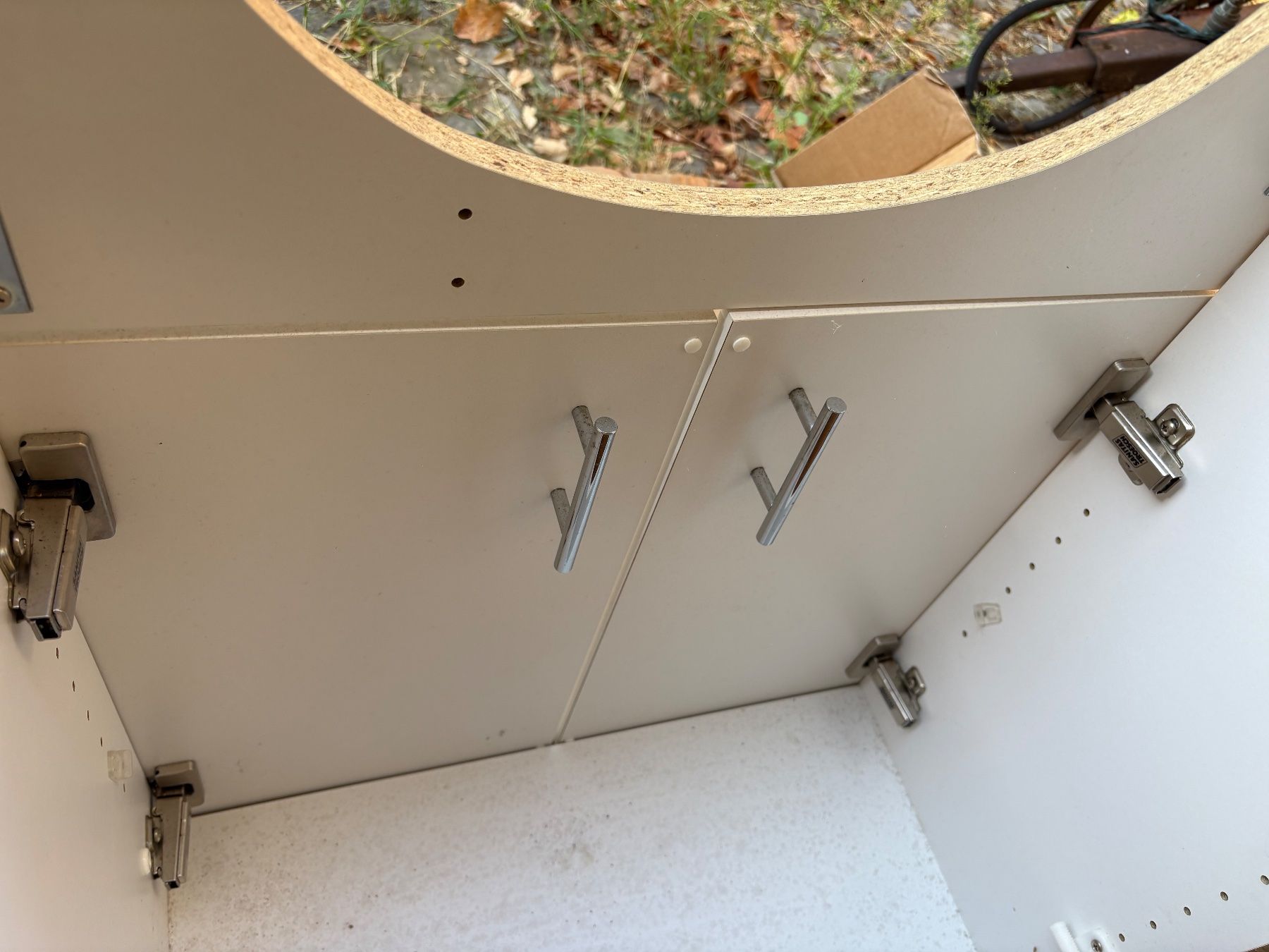 Lavabi & lavandini: Doppelwaschbecken mit Steinplatte mit Unterbaumöbel – Usato da Frieswil venduto da tentimesbigger 5