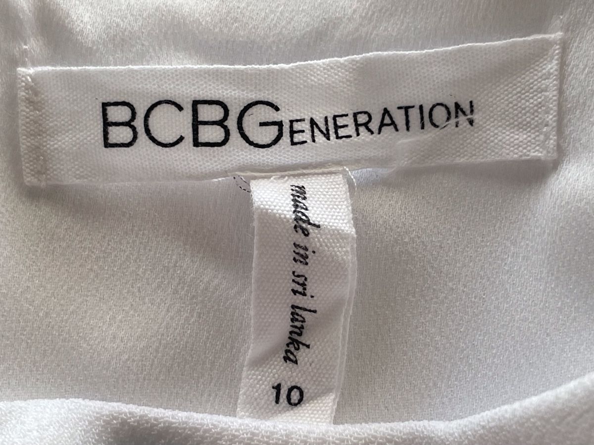 Vestiti: Robe blanche BCBGeneration taille 10, neuve – Nuovo e nell'imballaggio originale da Vuadens venduto da Nina11 3