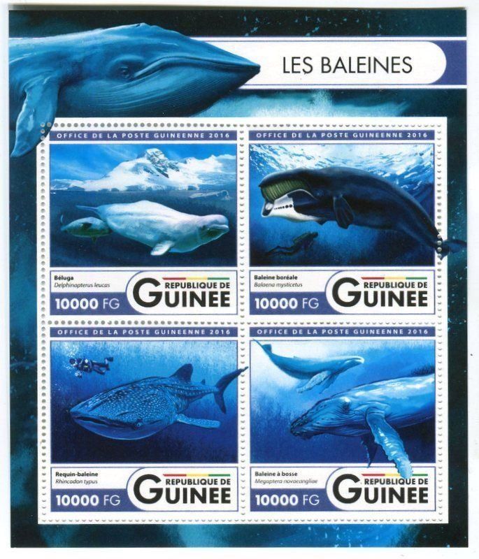 Tous les timbres: Block "Wale". Guinea. – Neuf avec emballage d'origine à Basel par Butsch5