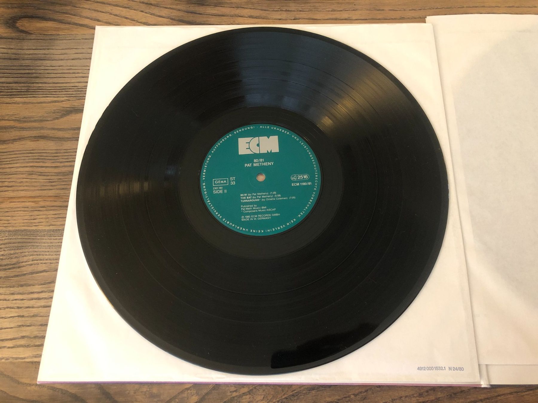 Schallplatten: LP Schallplatte 80/81 Pat Metheny – Gebraucht aus Berg am Irchel von Zweiti_Chance 3