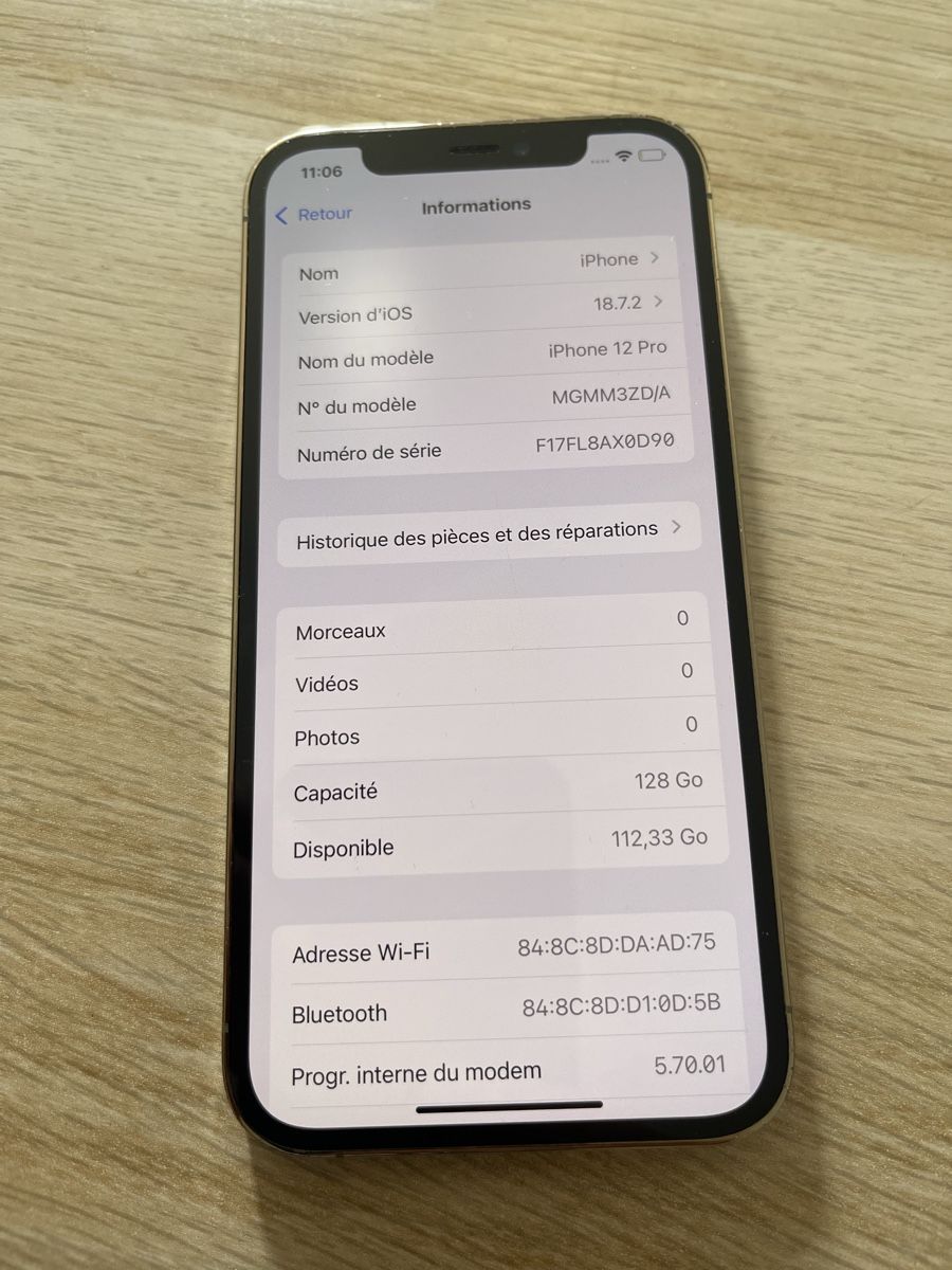 Apple Handys / Smartphones: IPhone 12 Pro 128gb 87%  – Gebraucht aus Biel/Bienne von ham_wf9n 5