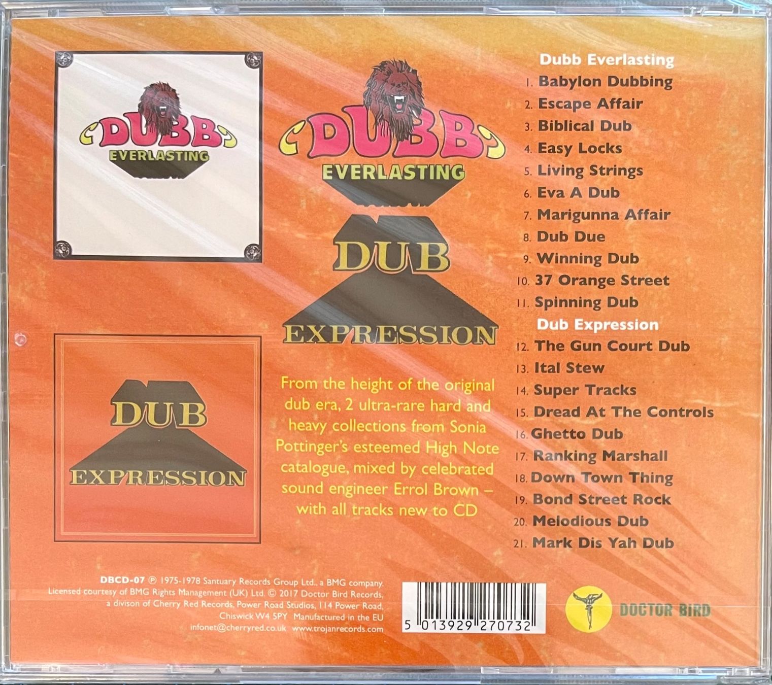 CD: Dub Everlasting / Dub Expression (CD) NEU OVP – Nuovo e nell'imballaggio originale da Wettswil venduto da osoma99 1