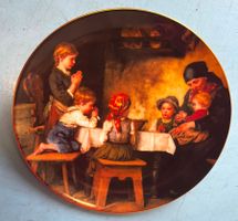 Sammler-Wandteller von  Franz von Defregger  "DasTischgebet"