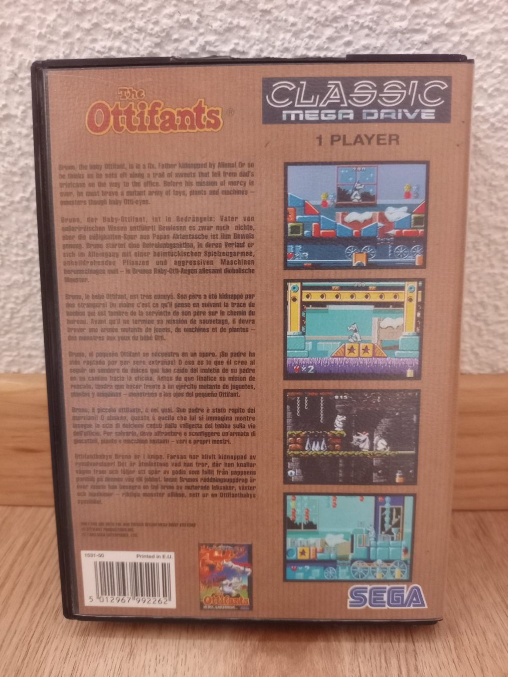 Sega Giochi: The Ottifants - Sega Mega Drive Classic – Usato da Spiez venduto da egonolsen 1
