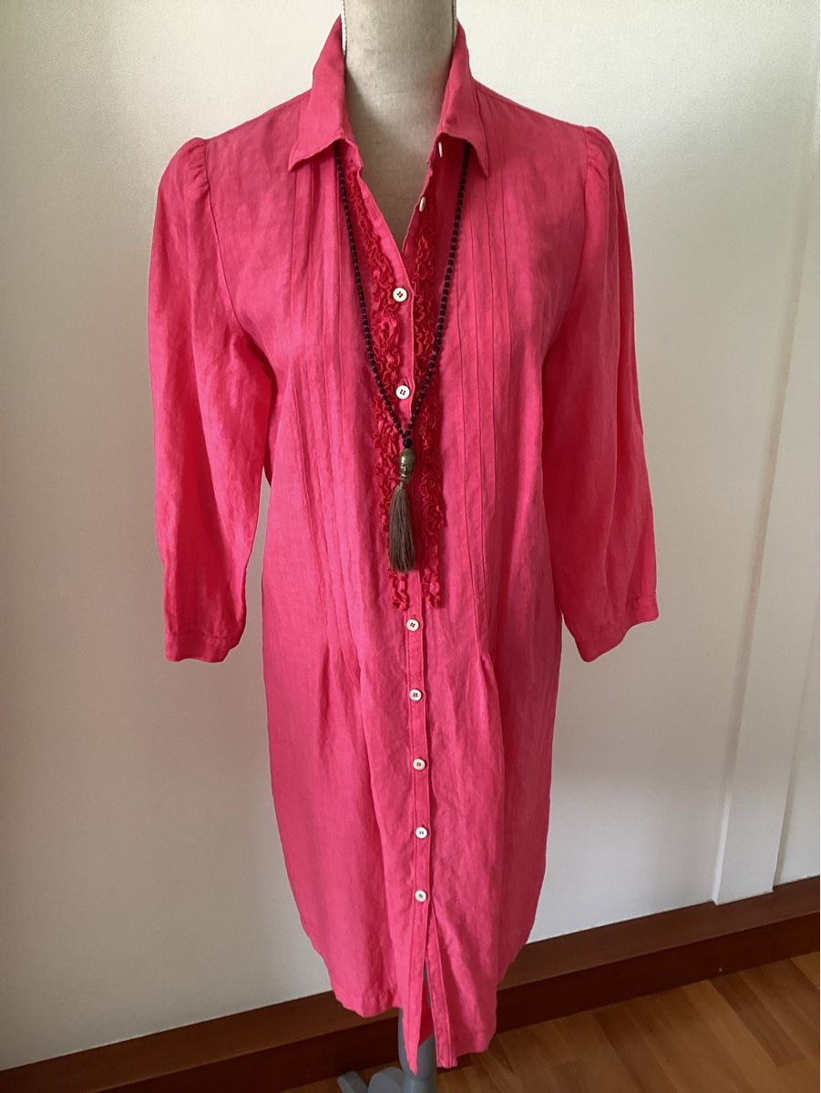 Bogner Vestiti: Bogner, Leinenkleid, Gr. 42 – Usato da Salenstein venduto da Esprit57