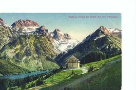Grabs SG:  Kurhaus Voralp mit dem Voralpsee