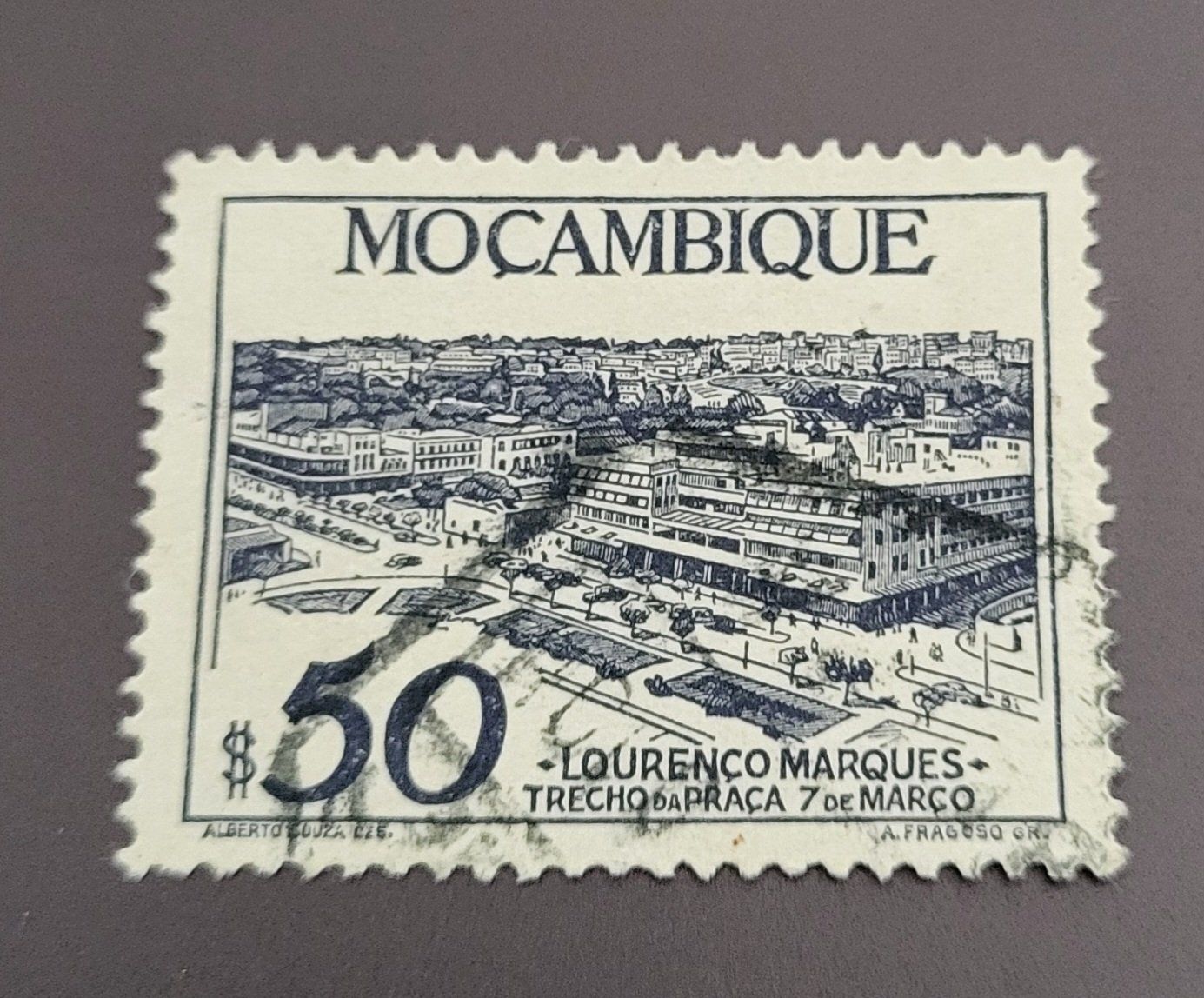 Tutti i francobolli: Mosambik 1948 briefmarke – Usato da St Gallen venduto da Stampsalshobby