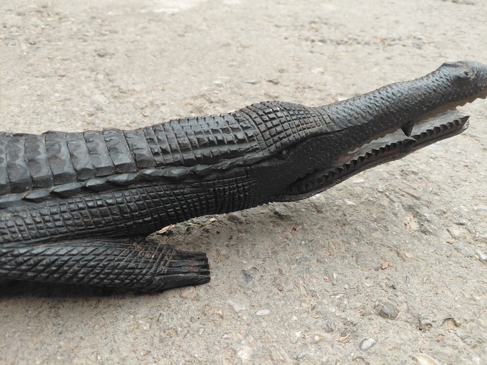 Figuren: Krokodil aus Ebenholz – Gebraucht aus Ennetbühl von Marlon79 5