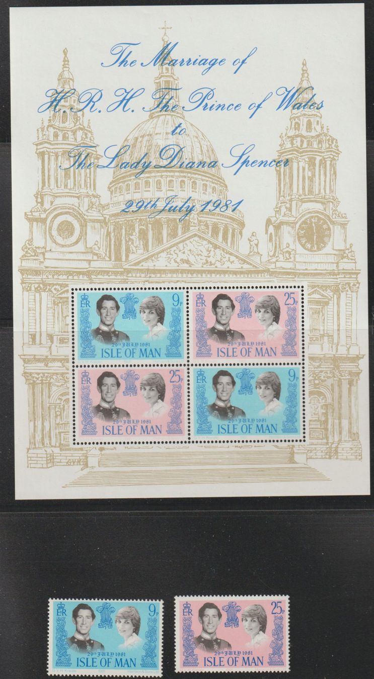Tutti i francobolli: l'Île de Man, vintage! – Nuovo e nell'imballaggio originale da Crans-Montana venduto da kira56 1