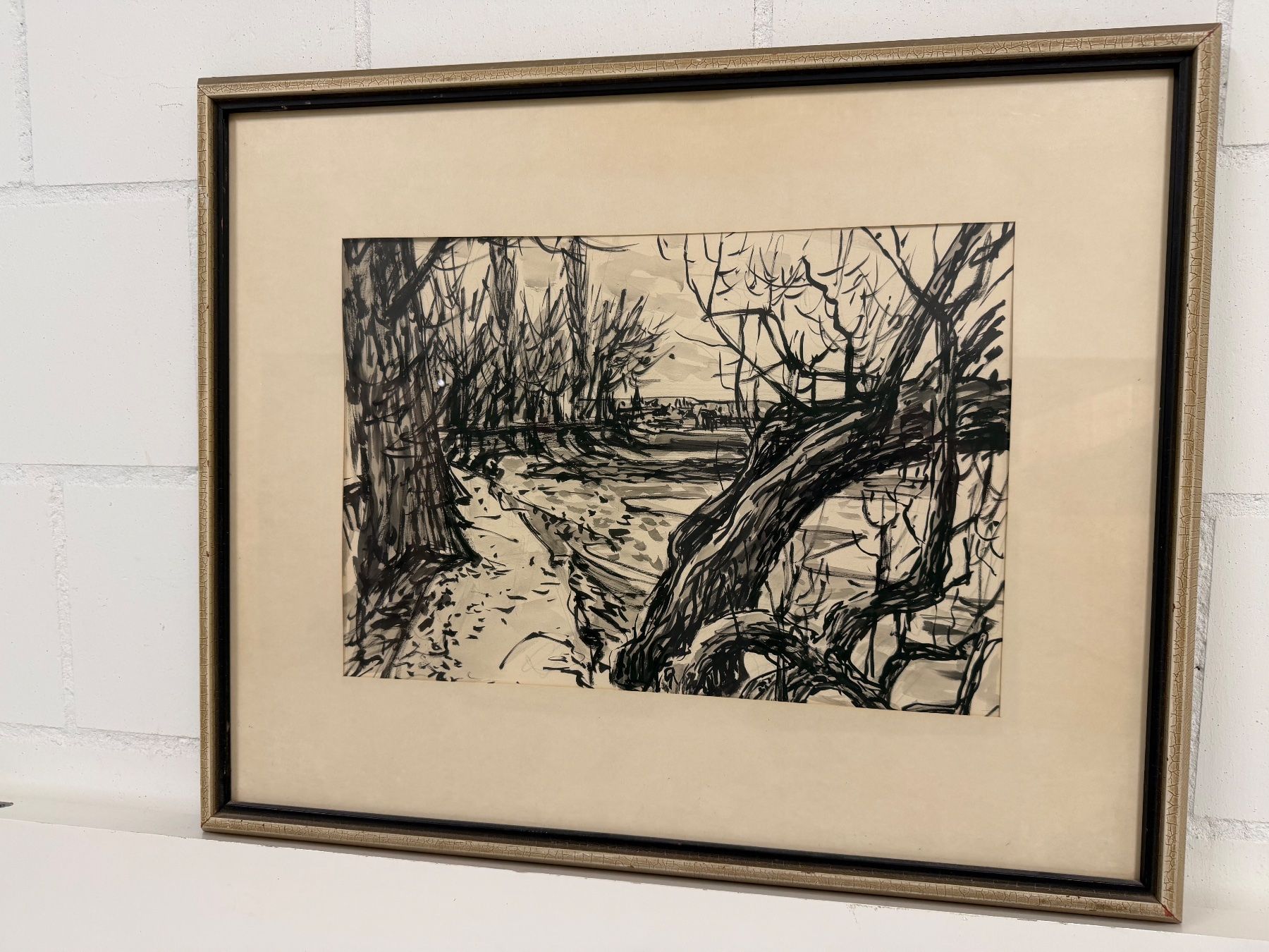 Dipinti: PAUL GROLIMUND Tintenskizze – Usato da Basel venduto da PAUL_ART