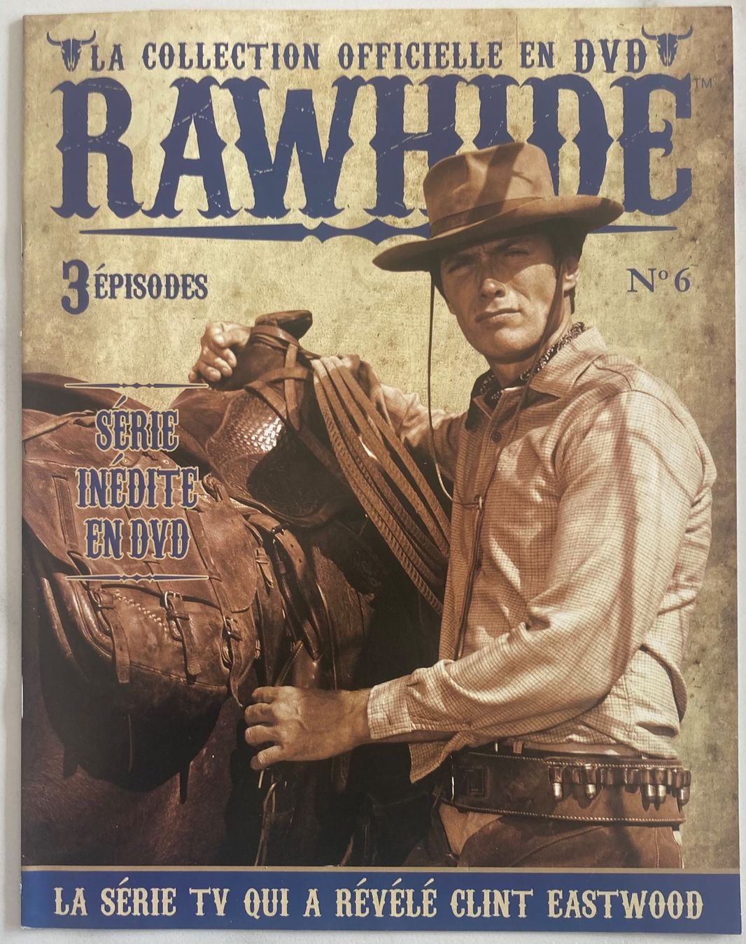 Tutti i DVDs: CLINT EASTWOOD - RAWHIDE N°6 – Usato da Poliez-Pittet venduto da Newtown-Records 1