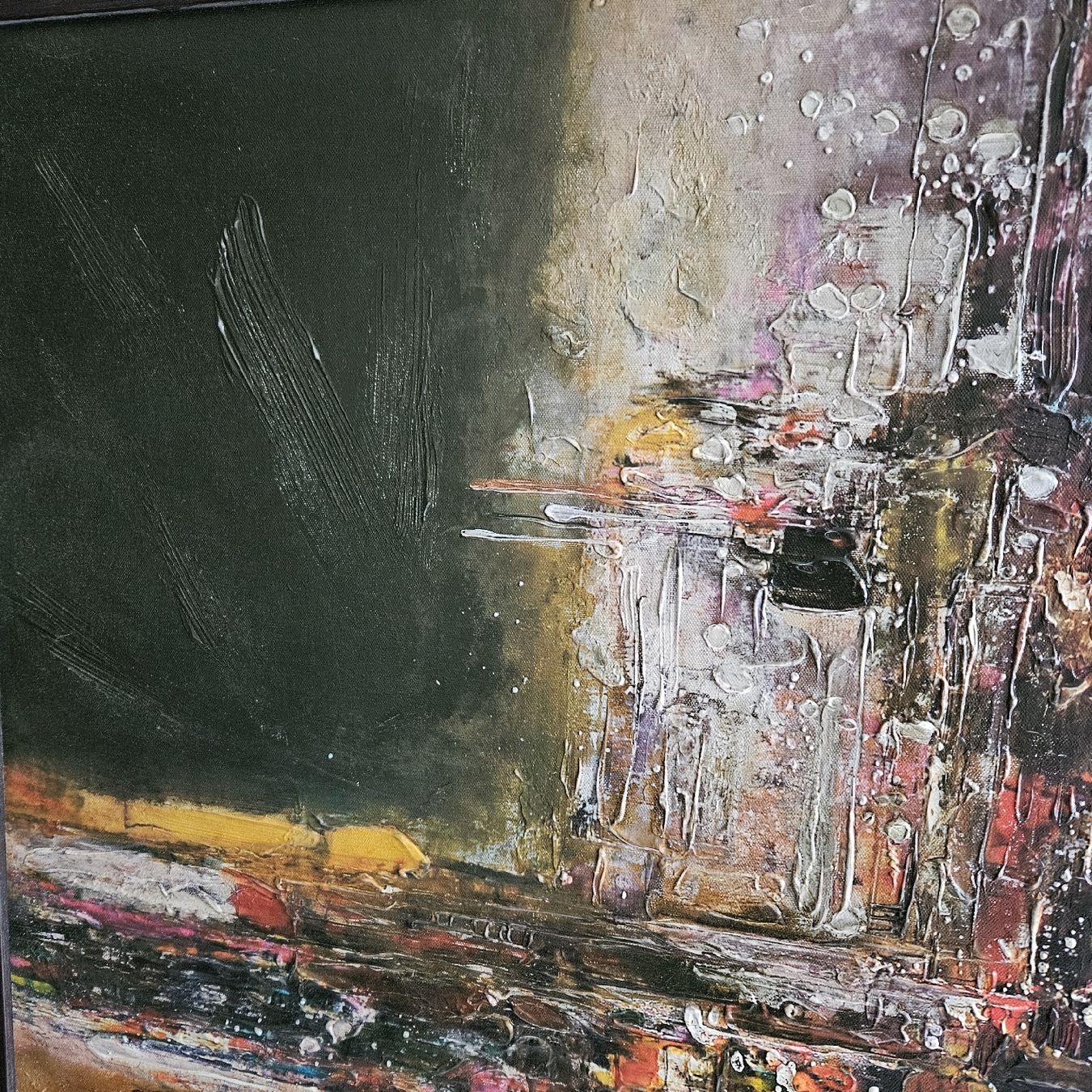 Dipinti: Öl Bild Gespachtelt Moderne Kunst – Usato da Thun venduto da Engel114 7