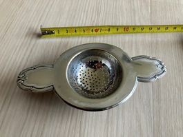 Elegante Colino per Tè Vintage in Argento placcato