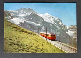 AK Kleine Scheidegg Eigergletscher Jungfraubahn