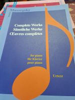 Mussorgsky Sämtliche Werke Klavier Notenbuch Urtext
