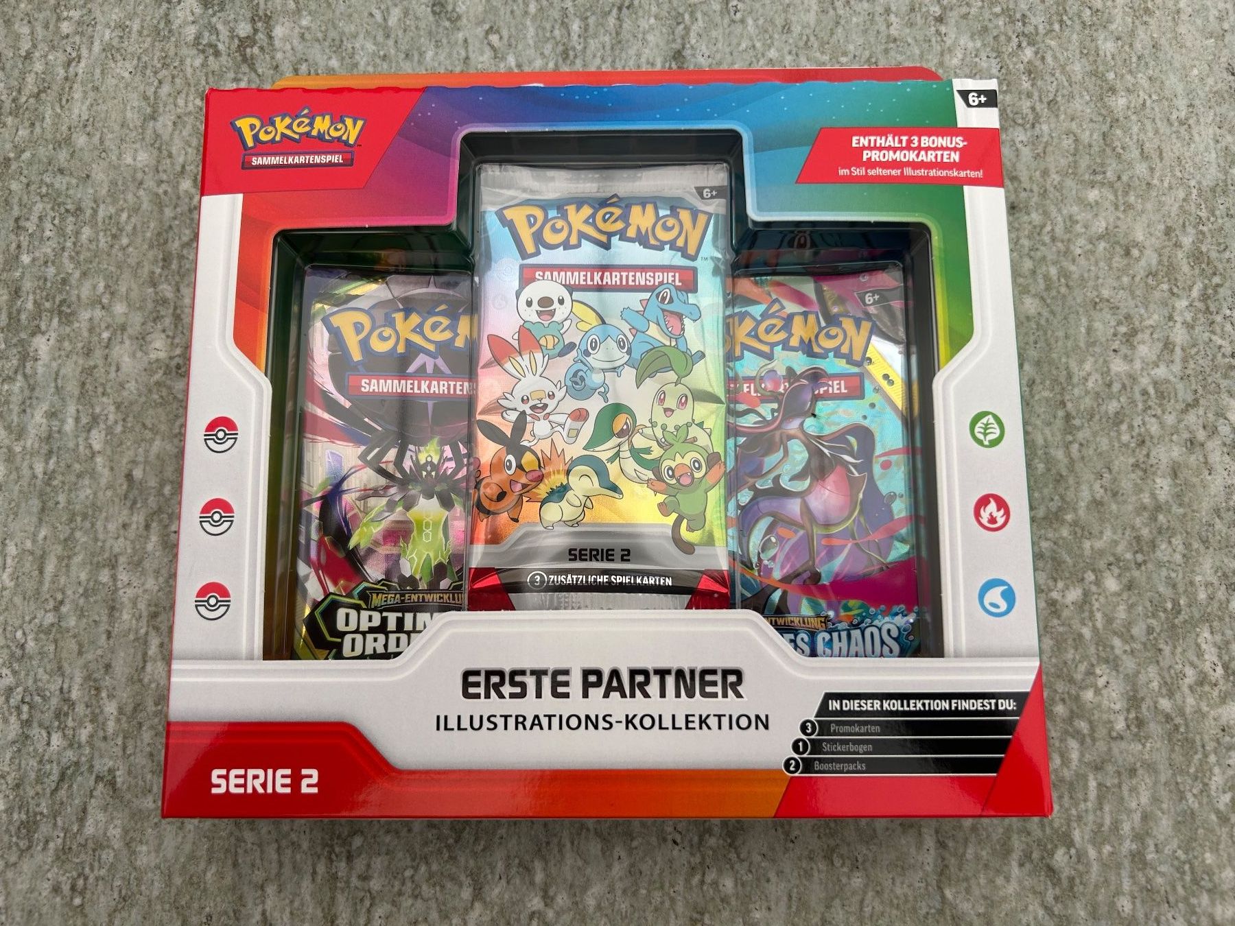 Pokémon Carte collezionabili: Pokemon Erste Partner Kollektion Serie 2 – Nuovo e nell'imballaggio originale da Winterthur venduto da Wusa01