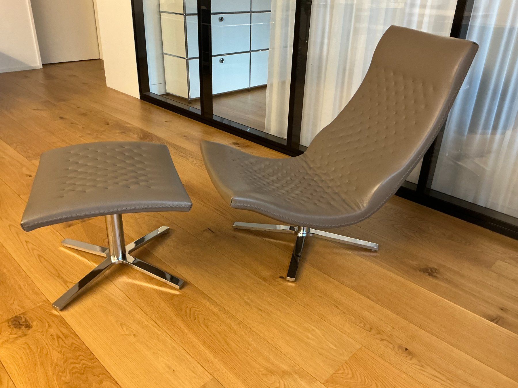 De Sede Poltrone: Design-Klassiker: De Sede DS-51 Sessel inkl. Hocker – Usato da Bern venduto da jul_hvd5 1