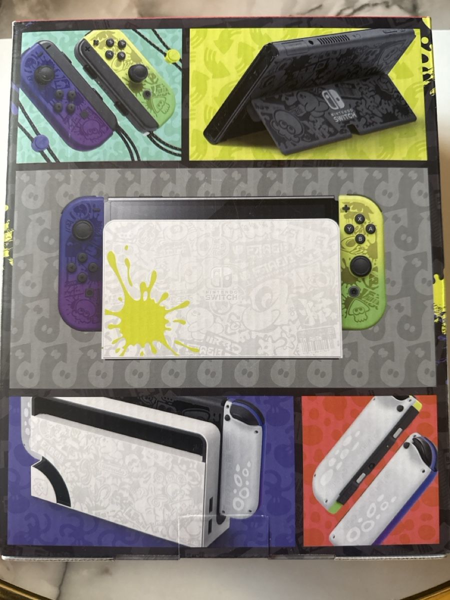 Nintendo Console: Nintendo Switch OLED Splatoon 3 Édition Limitée Neuf! – Nuovo e nell'imballaggio originale da Chavornay venduto da brunodasilva87 1