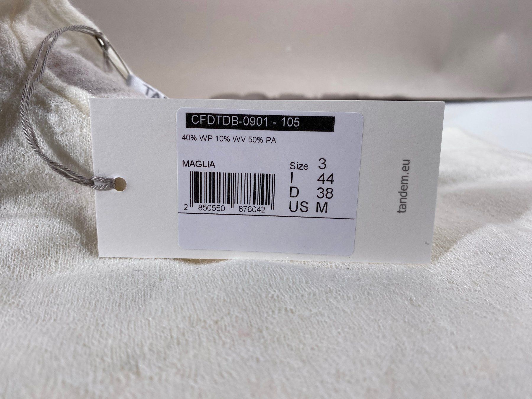 Maglioni & Felpe: 🔴  Pullover TANDEM Gr.3 / 38 U-Boot-Ausschnit /963Z – Nuovo e nell'imballaggio originale da Zürich venduto da LUIS-B 4