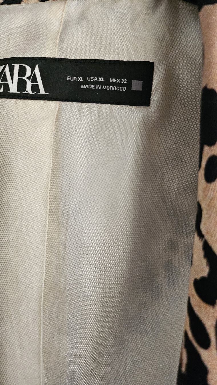 Zara Giacche: Zara Blazer Leoprint Gr. XL - ein echter Hingucker! – Nuovo (secondo la descrizione) da Bülach venduto da ane_yn2b 4