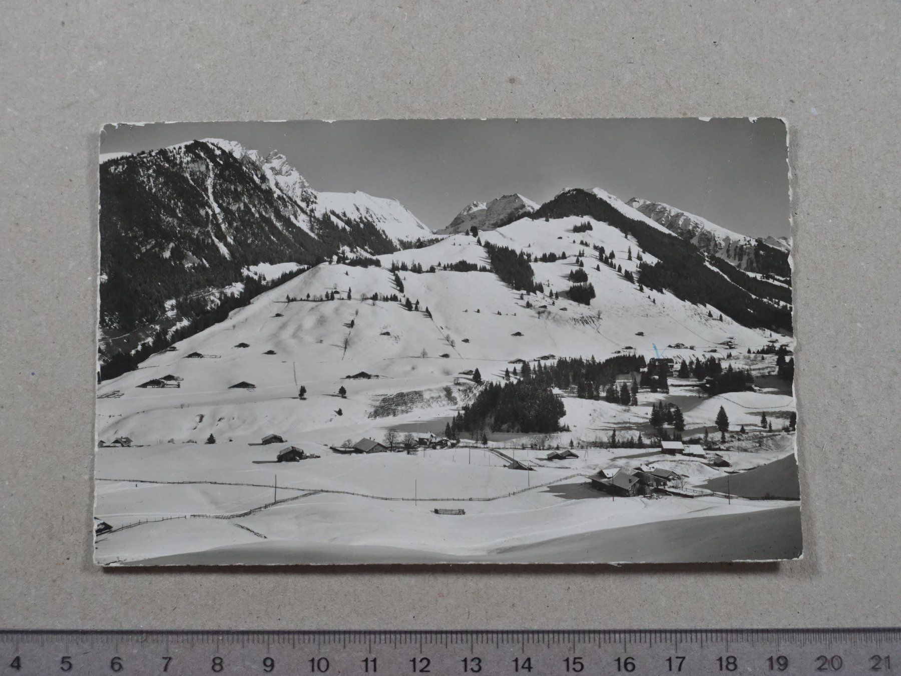 Ansichtskarten: Schwenden, Diemtigtal, 1961 – Gebraucht aus Lenzburg von fh1