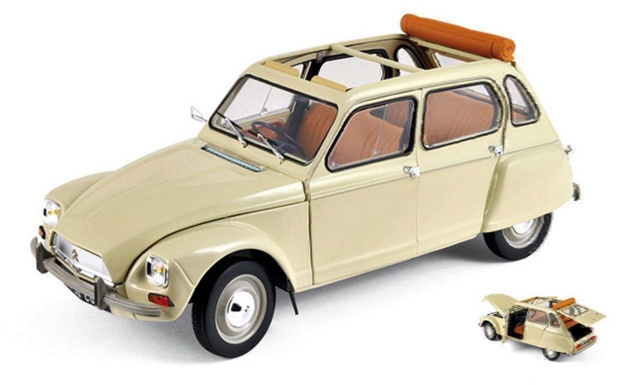 Citroën Modellautos: Citroen Dyane 6, beige, 1:18 – Neu und originalverpackt aus Erlenbach im Simmental von Model_box 2