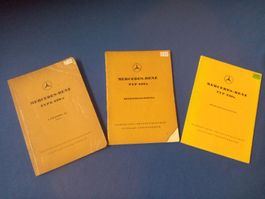 Mercedes 220a Ponton Betr.Anleitg, ET-Katalog