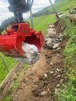 Multigreifer mit Rotator für Bagger bis ca 3 Tonnen