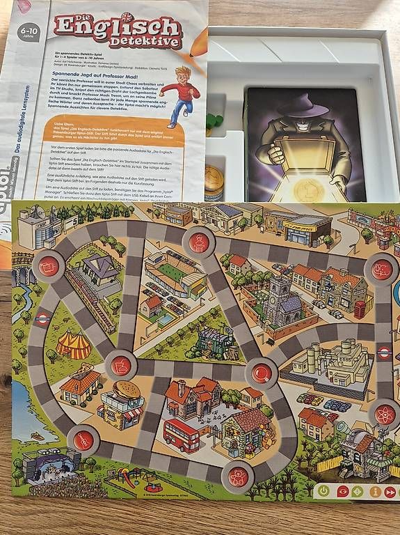 Giochi: Tiptoi Englisch Detektive  – Usato da Wallenwil venduto da Britishbulldog