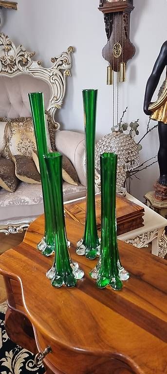 Vase & Récipients: 4 Vintage Vasen, Muranoglas – D'occasion à Kaufdorf par Nati-Nati 1