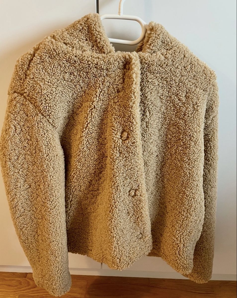 Mango Giacche: Teddy Jacke von Mango mit Kapuze, Grösse M – Nuovo (secondo la descrizione) da Gockhausen venduto da AnneT07 2