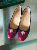 Scarpa in pelle blu MAFER Venezia tg.38