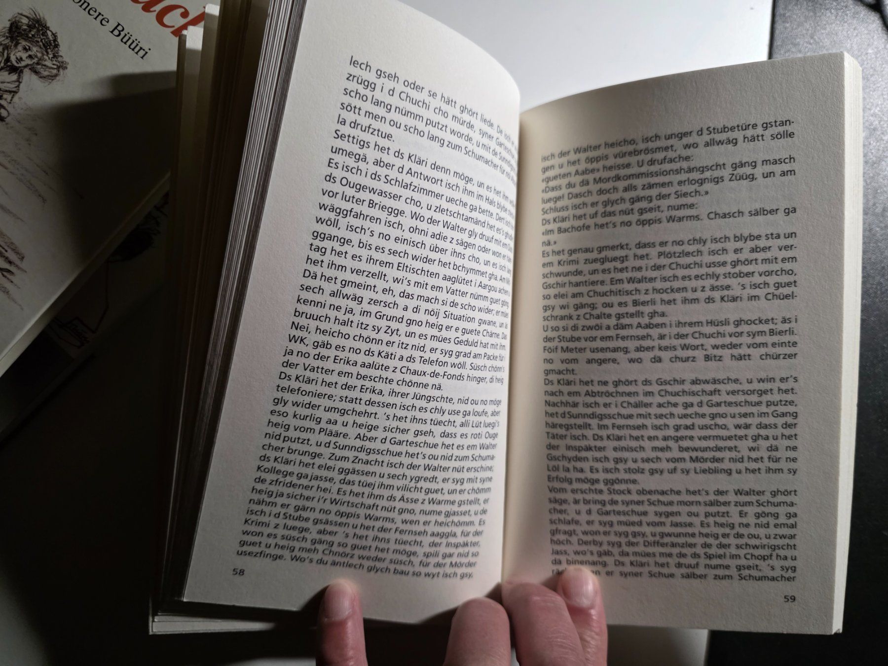 Bücher: Begägnige - Es Buggee bärndütschi Gschichte - 1990 – Gebraucht aus Walterswil BE von Lonitti 1