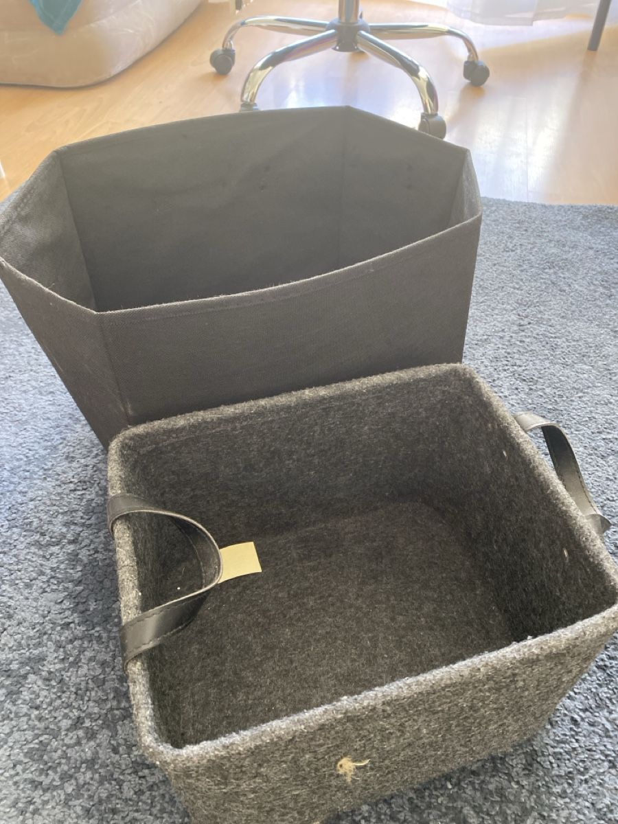 Casse di trasporto: Two light storage boxes – Usato da Basel venduto da hea_pp2f 1