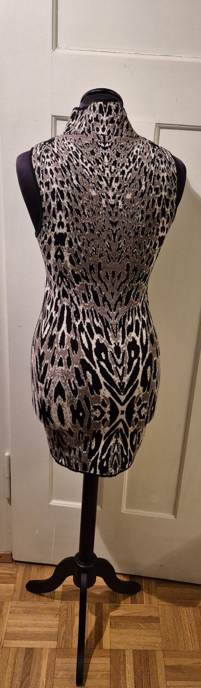 Roccobarocco Vestiti: Elegantes Mini-Kleid mit Leo-Muster, Grösse 36, ROCCOBAROCCO – Usato da Zürich venduto da Roberto040 3