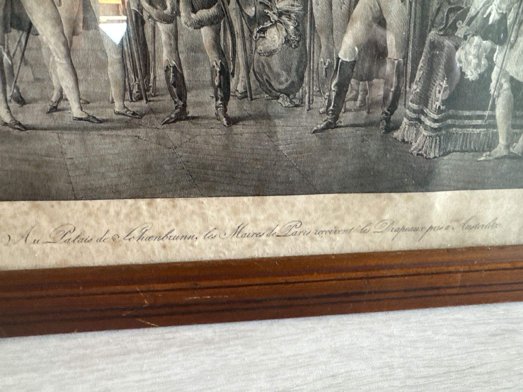 Grafica & Litografie: Superbe lithographie représentant le Palais de Schoenbrunn – Usato da Erde venduto da CBarts 2