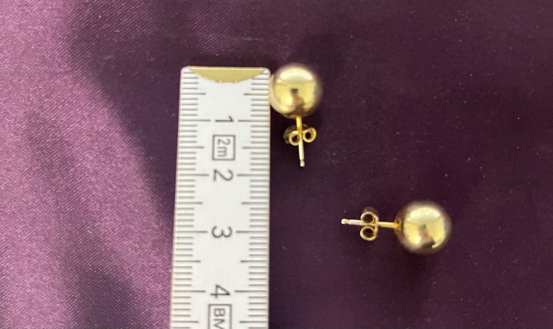 Gioielli per piercing: Ohrstecker, 925 Silber, vergoldet – Usato da Burgdorf venduto da MCSchweizer88 1