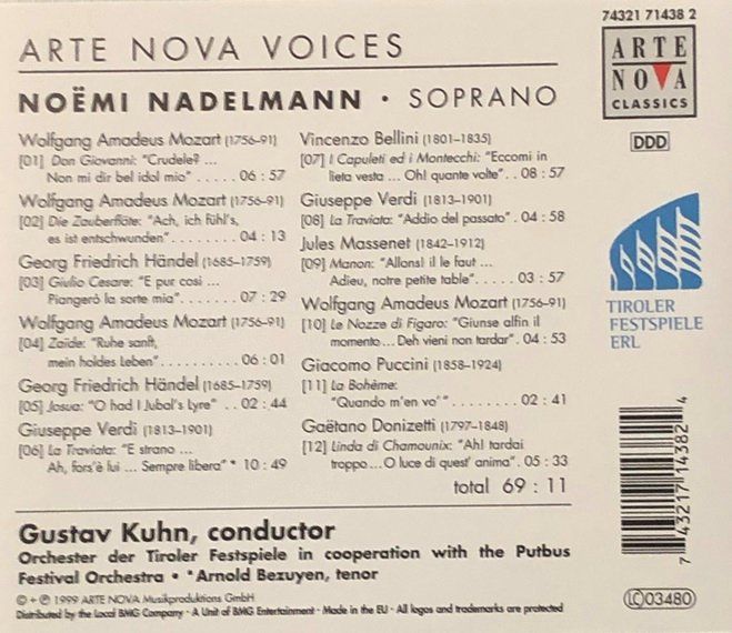 CDs: Noëmi Nadelmann - Sempre libera – Gebraucht aus Grüningen von azulamarillo 1