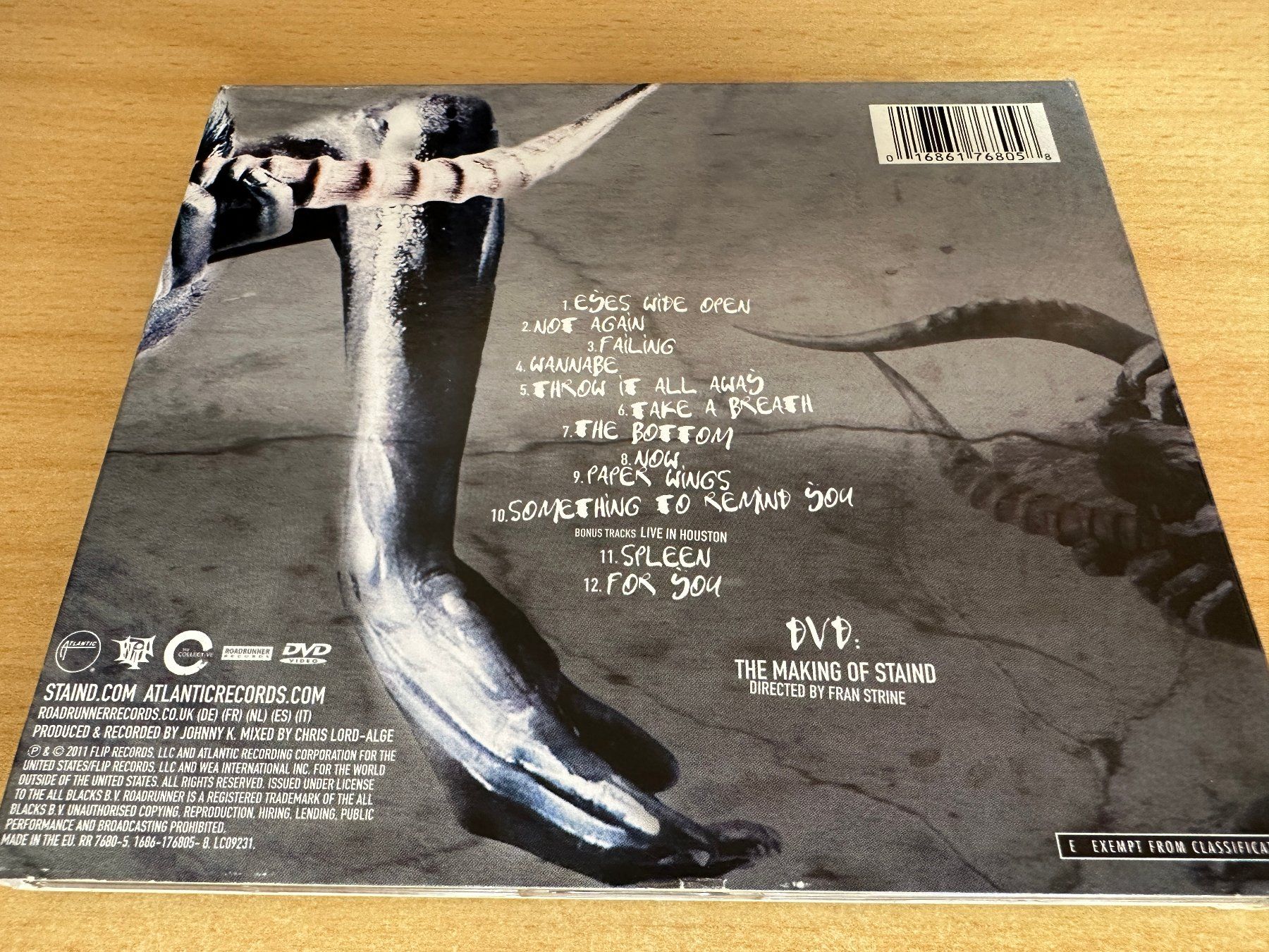 CD: Staind – Staind - CD & DVD – Usato da Rikon im Tösstal venduto da Alpenmutz 1